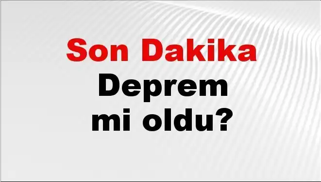 Muğla'da Beklenmedik Deprem Aniden Gerçekleşti! İşte Detaylar