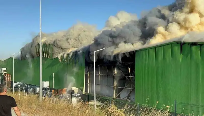 Balıkesir'deki Fabrika Yangınında İki İşçi Hayatını Kaybetti: 1 Gözaltı