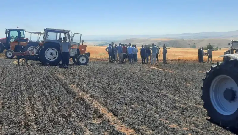 Yozgat'ta 100 Dönüm Tarım Arazisi Kül Oldu: Yetkililer Harekete Geçti