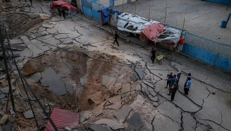 İsrail'in "Hamas Tüneli" İddiaları Su Tahliye Hendeği İle Çürütüldü