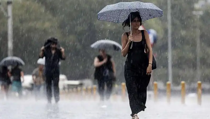 İstanbul ve Ankara'da Sağanak Yağış Uyarısı: 25 İlde Etkili Olacak