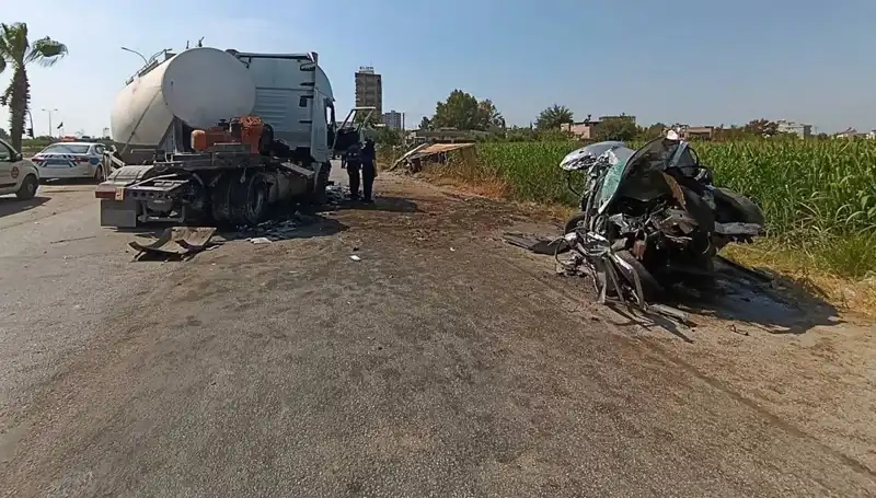 Adana'da Feci Kaza: Otomobil, Kamyon ve Tankerin Karmakarışık Çarpışması