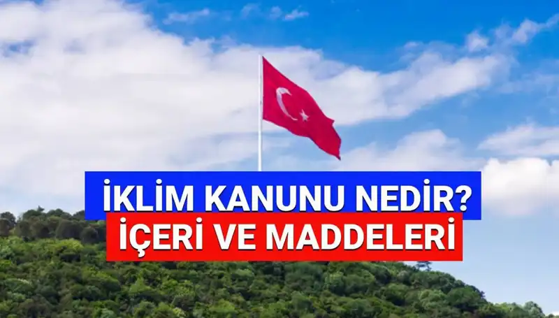 Türkiye'nin İklim Kanunu: 2025 Hedefleri ve Yasalaşma Süreci