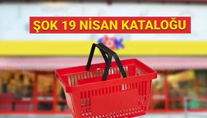 19 Nisan Cumartesi ŞOK Aktüel Kataloğu ile Yeni Ürünler Geliyor!
