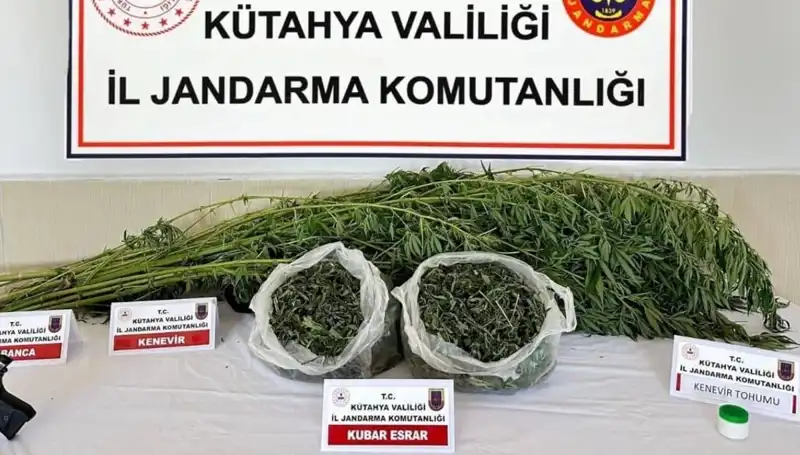 Kütahya’da Şok Uyuşturucu Operasyonu: Bir Şahsın Yakalanışı