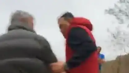 Sisler İçinde Tehlikeli Anlar: Jandarma Sireni Hayatları Kurtardı!