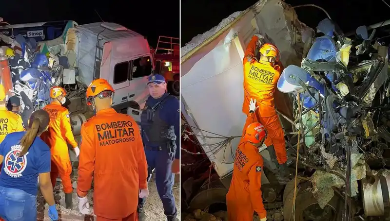Brezilya'da Feci Otobüs Kazası: 11 Can Gitti, 45 Kişi Yaralandı