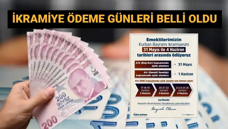 Bayram İkramiyeleri Hesaplara Ne Zaman Geçiyor? İşte Tarihler!