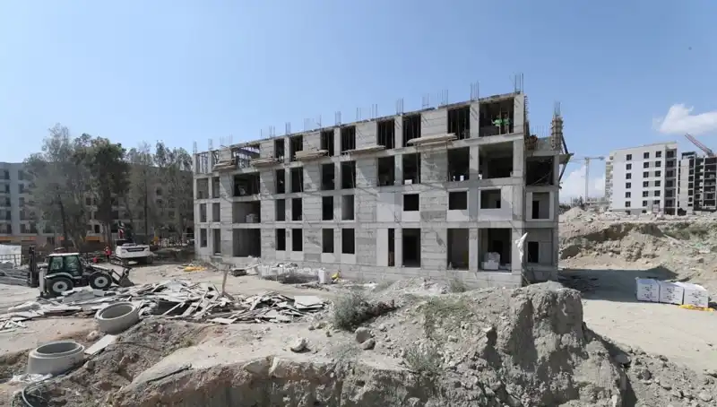 Defne’de Jandarma Hizmet Binaları inşası hızla devam ediyor
